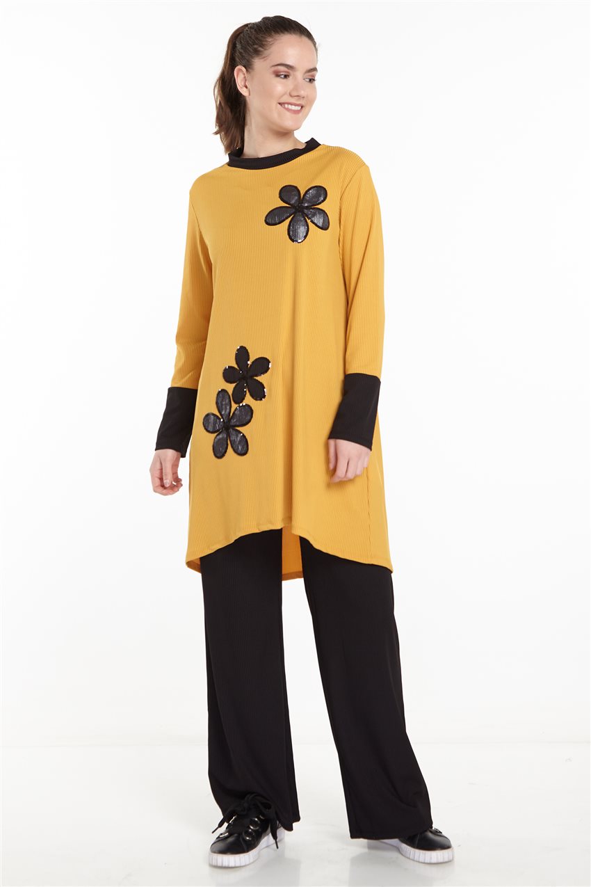 Double Sweat Suits-Yellow N-103-29