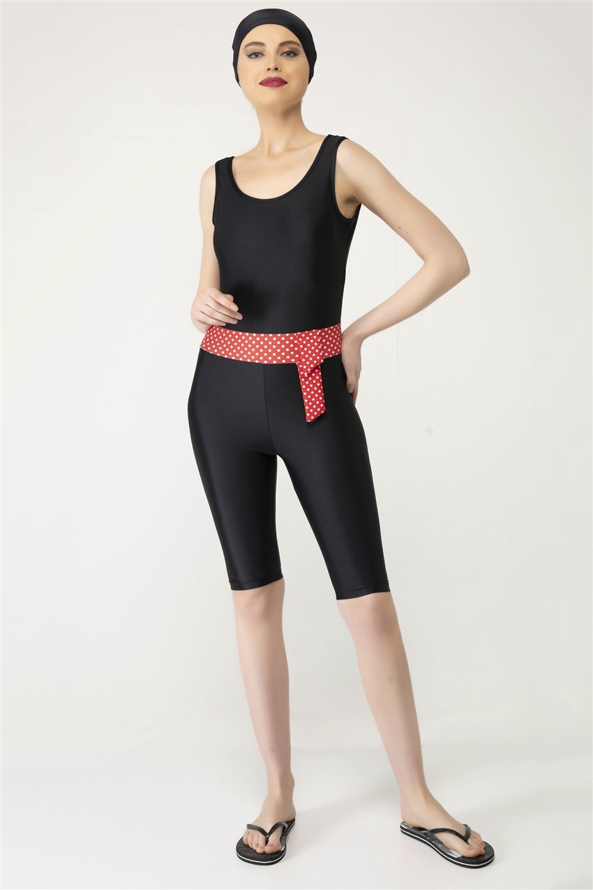 Yüzücü ملابس سباحة-أسود ar-1930-01