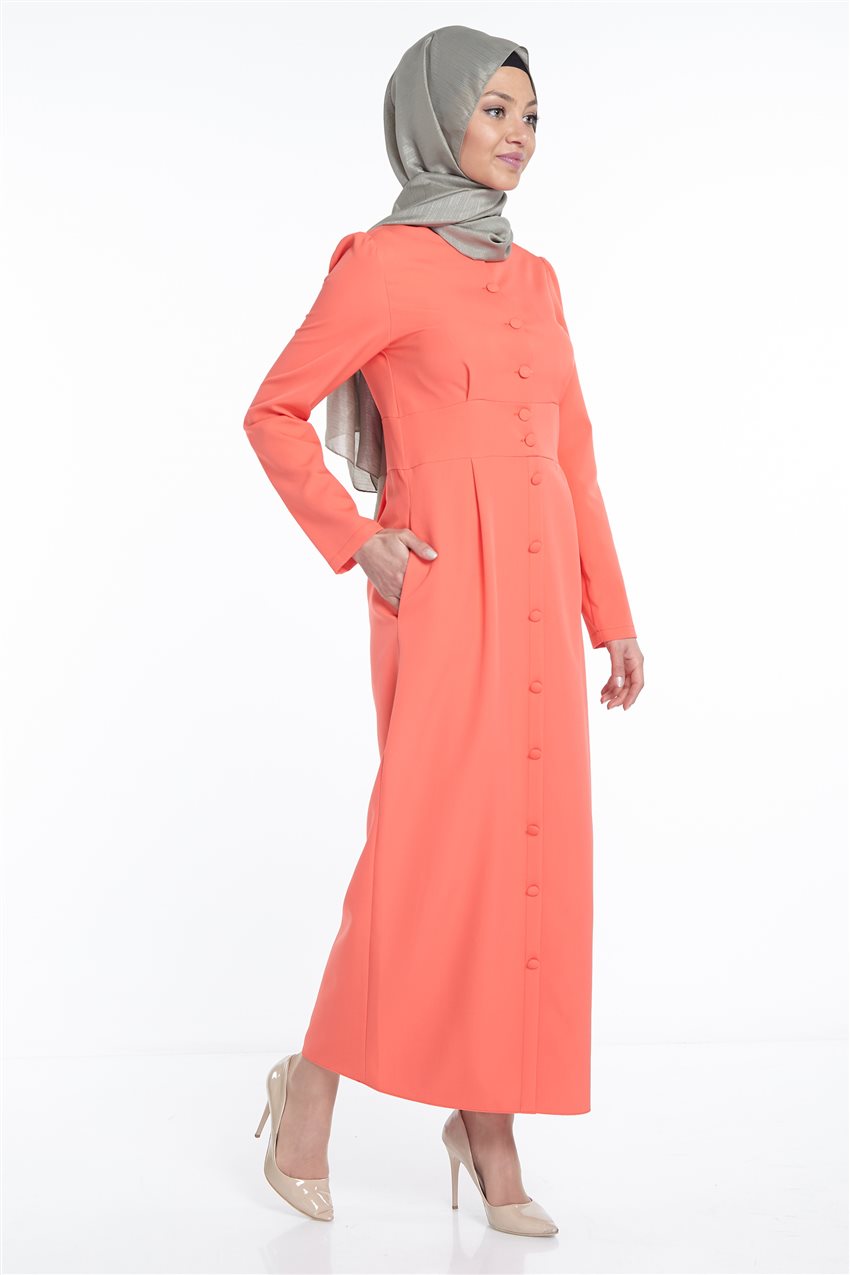 فستان-برتقالي ar-2537-78