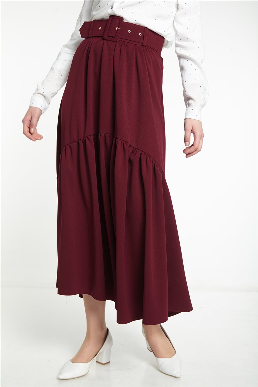 Skirt-Claret Red MS127-26