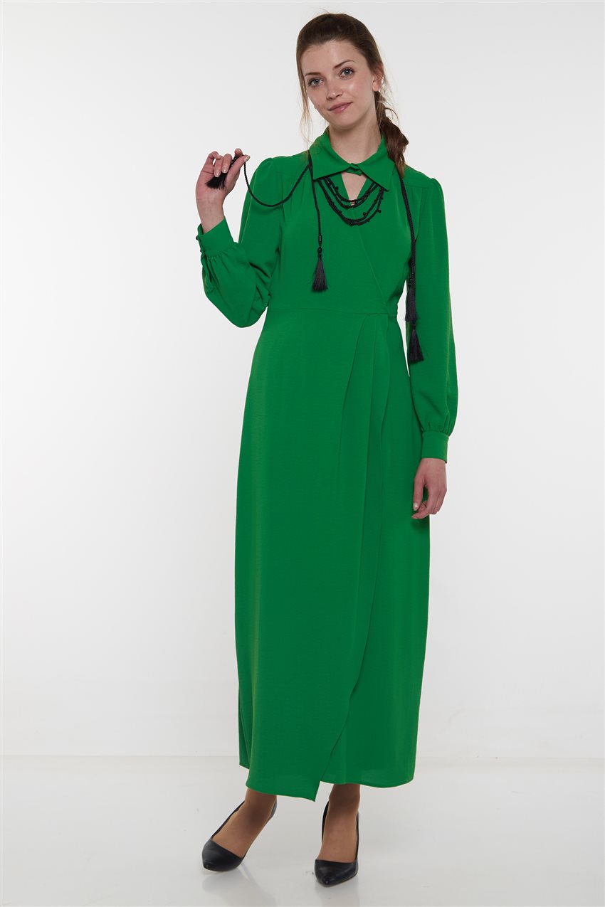 فستان-أخضر KA-B9-23057-25