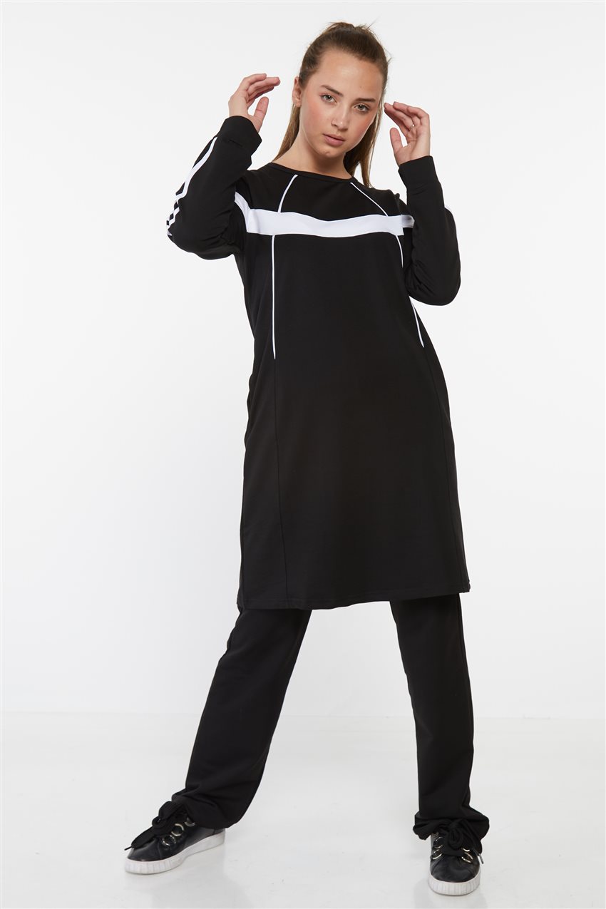 ملابس نوم طقم-أسود MG8027-01