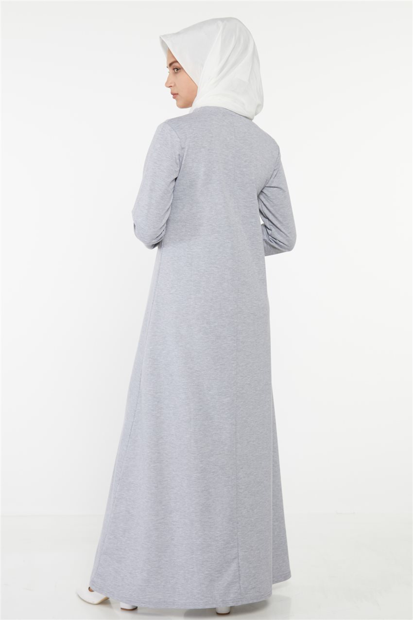 فستان -رمادي MG5001-04