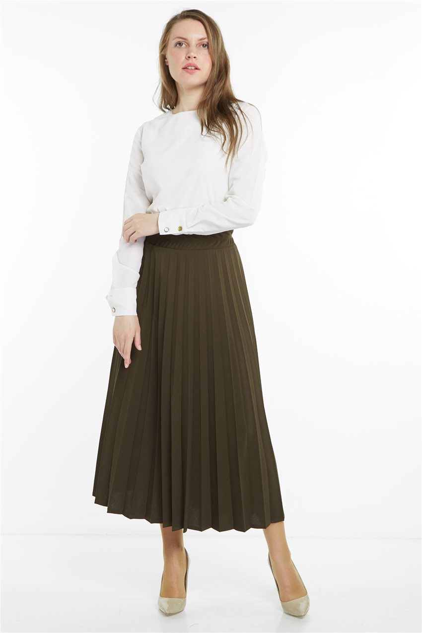 Skirt-Khaki MS116-21