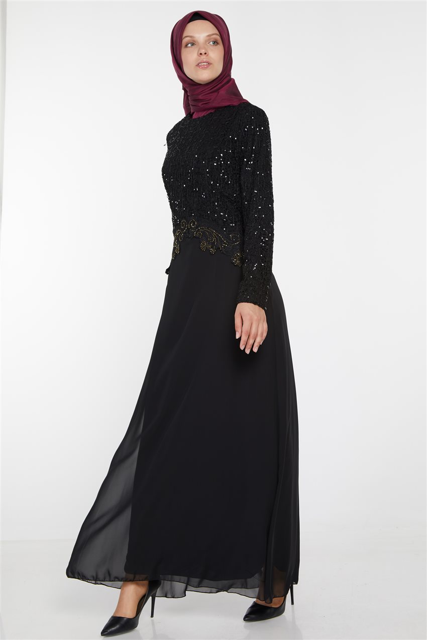Evening Dress-Black UN-3011-01