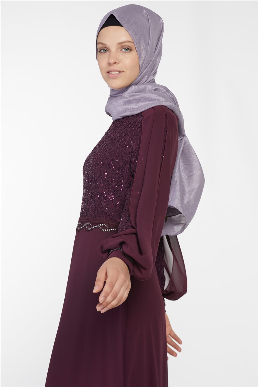 فستان سهرة-أرجواني UN-52736-51