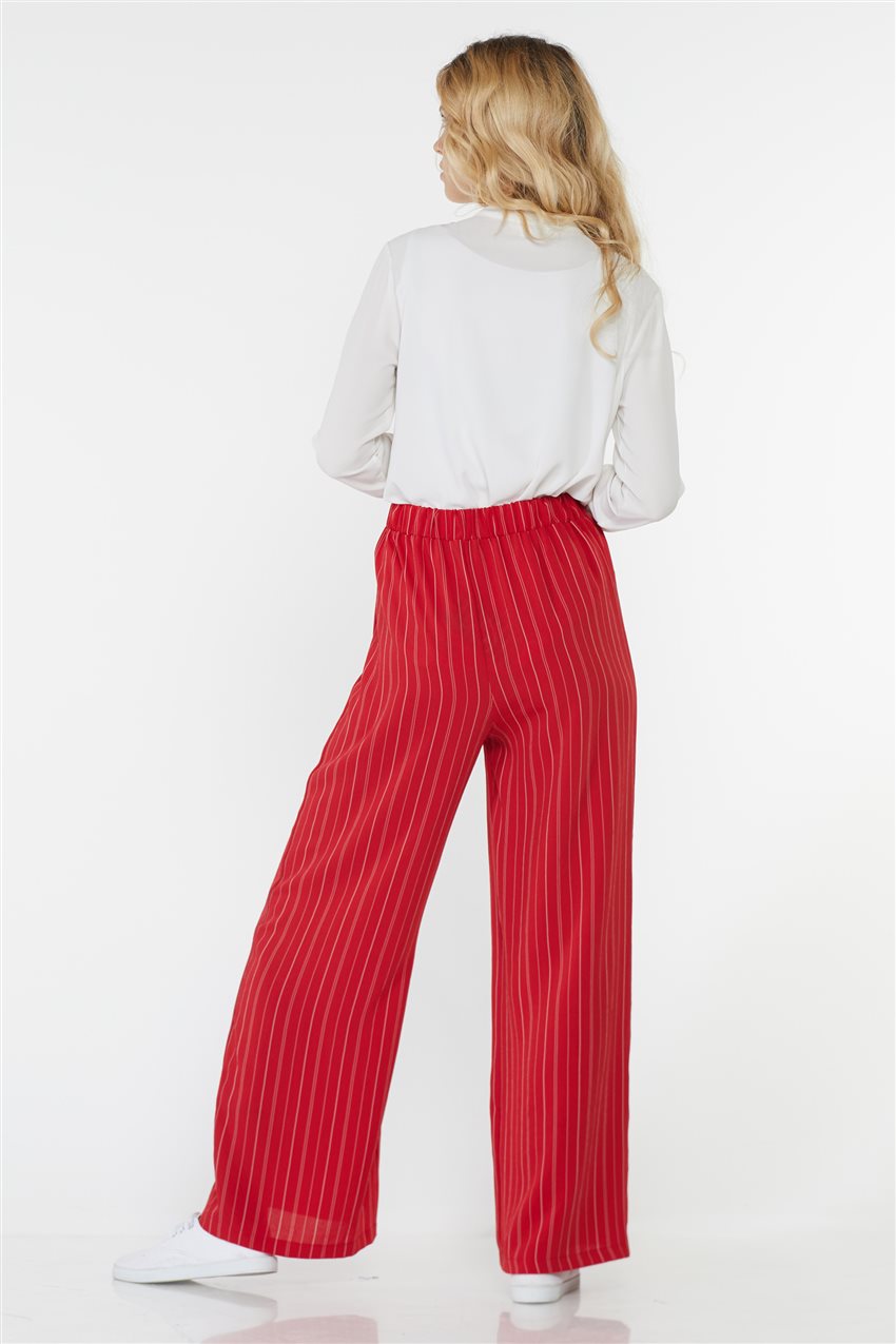 Pants-Red 4663-34