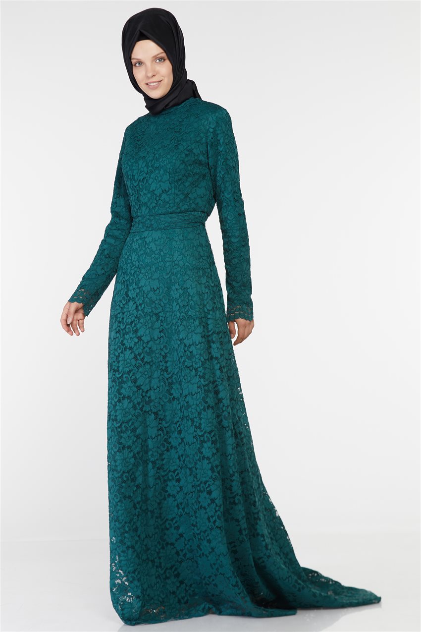 Evening Dress Dress-Emerald 7YA10035-84