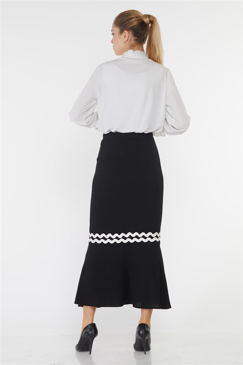 Skirt-Black KA-B9-12057-12