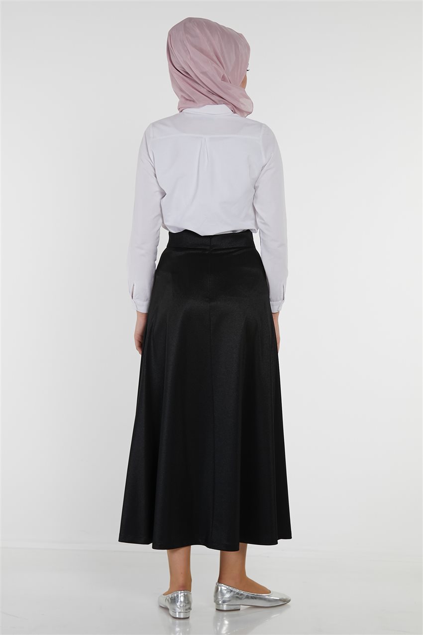 Skirt-Black KA-B9-12049-12