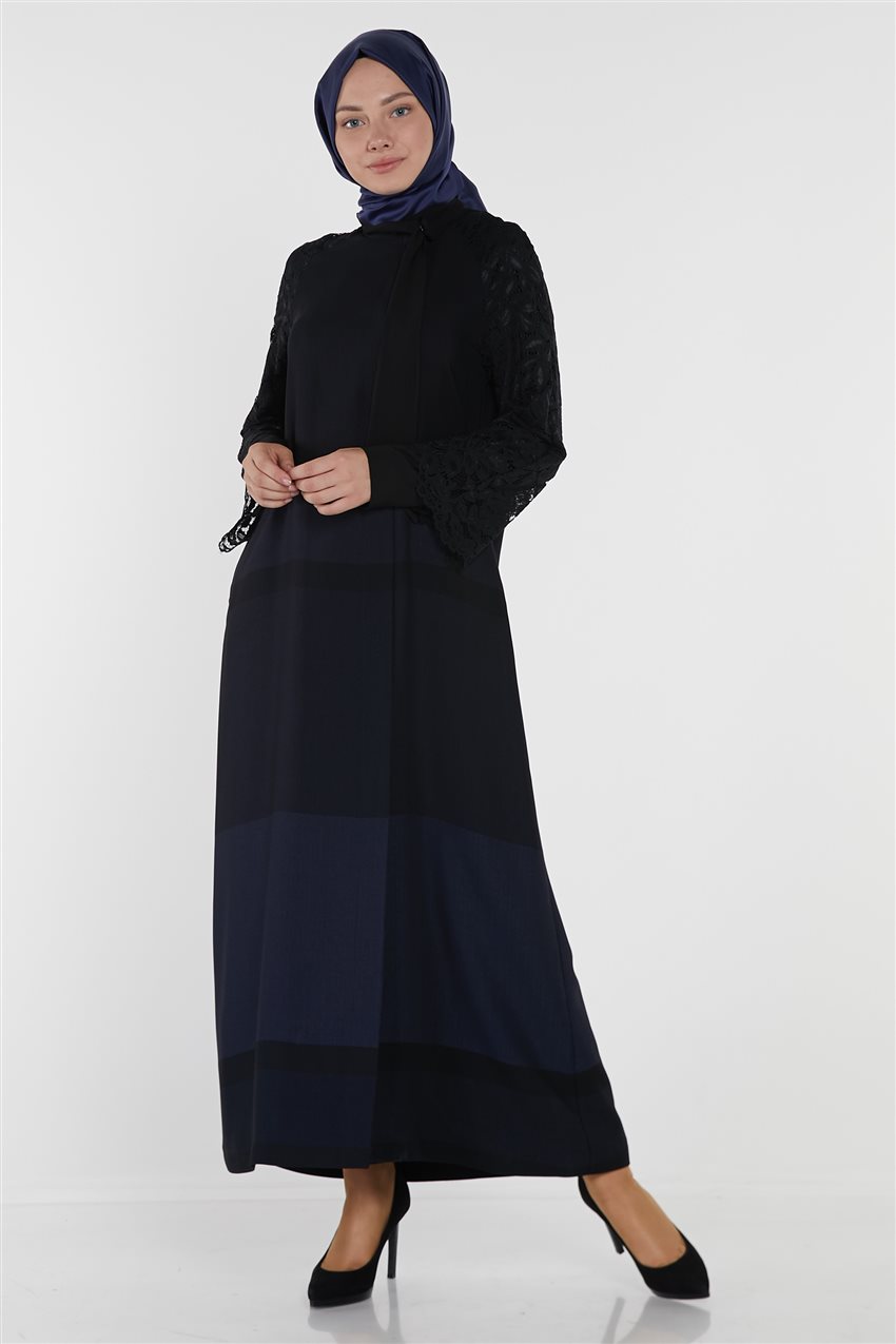 ملابس خارجية-أسود أزرق غامق KA-B9-25025-1274