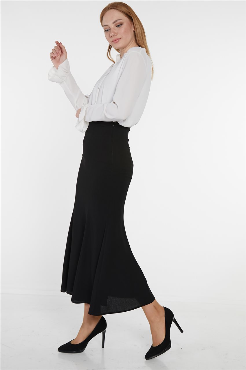 Kayra Skirt-Black KA-B9-12046-12