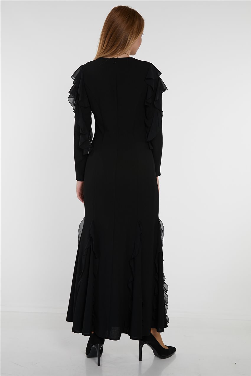 Siyah Elbise KA-B9-23068-12