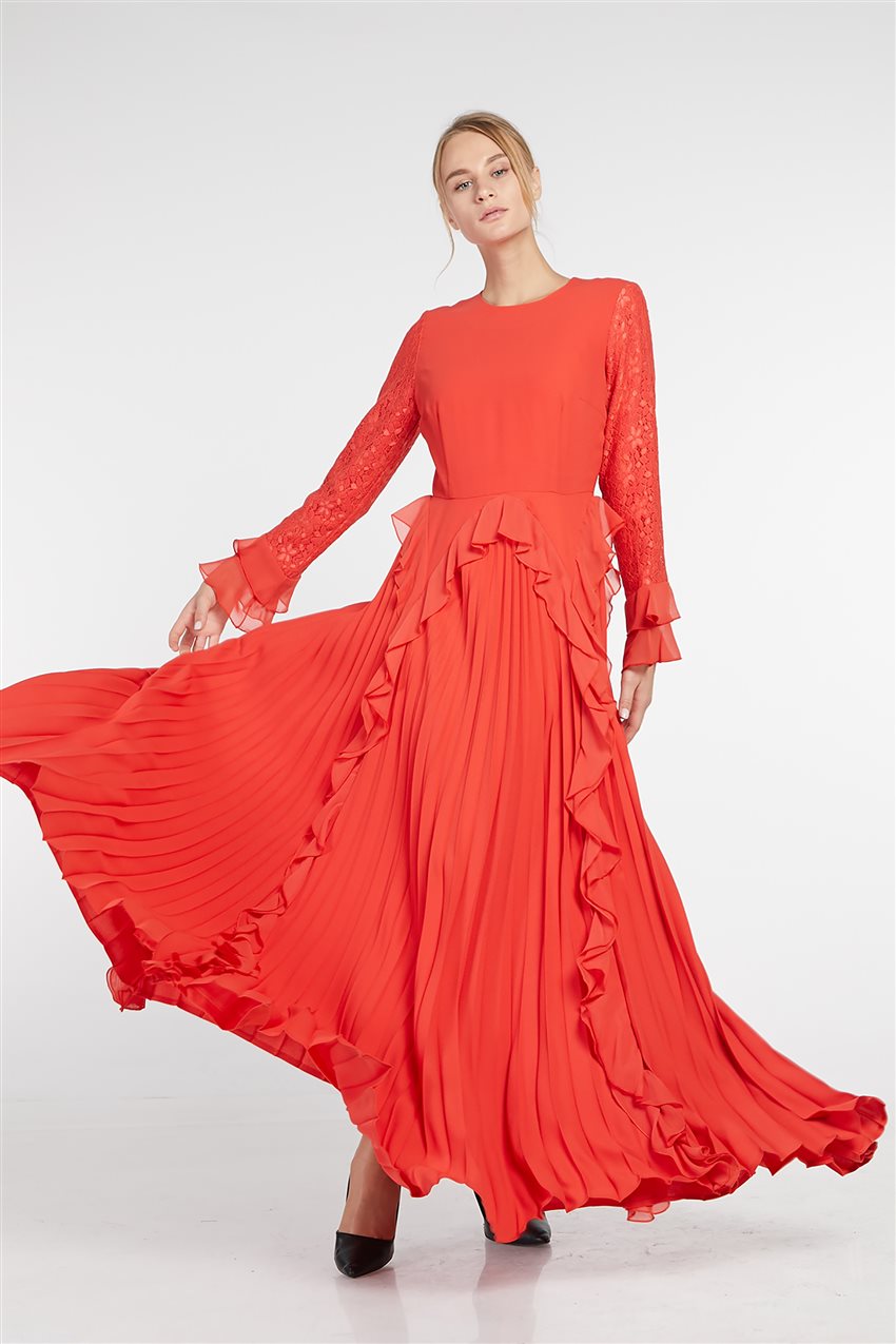 فستان-أحمر KA-B9-23047-19