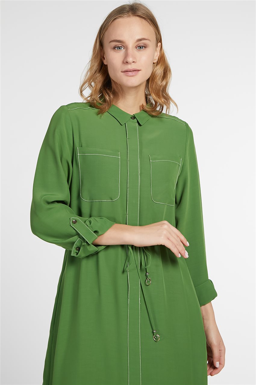 Yeşil Elbise KA-B9-23079-25