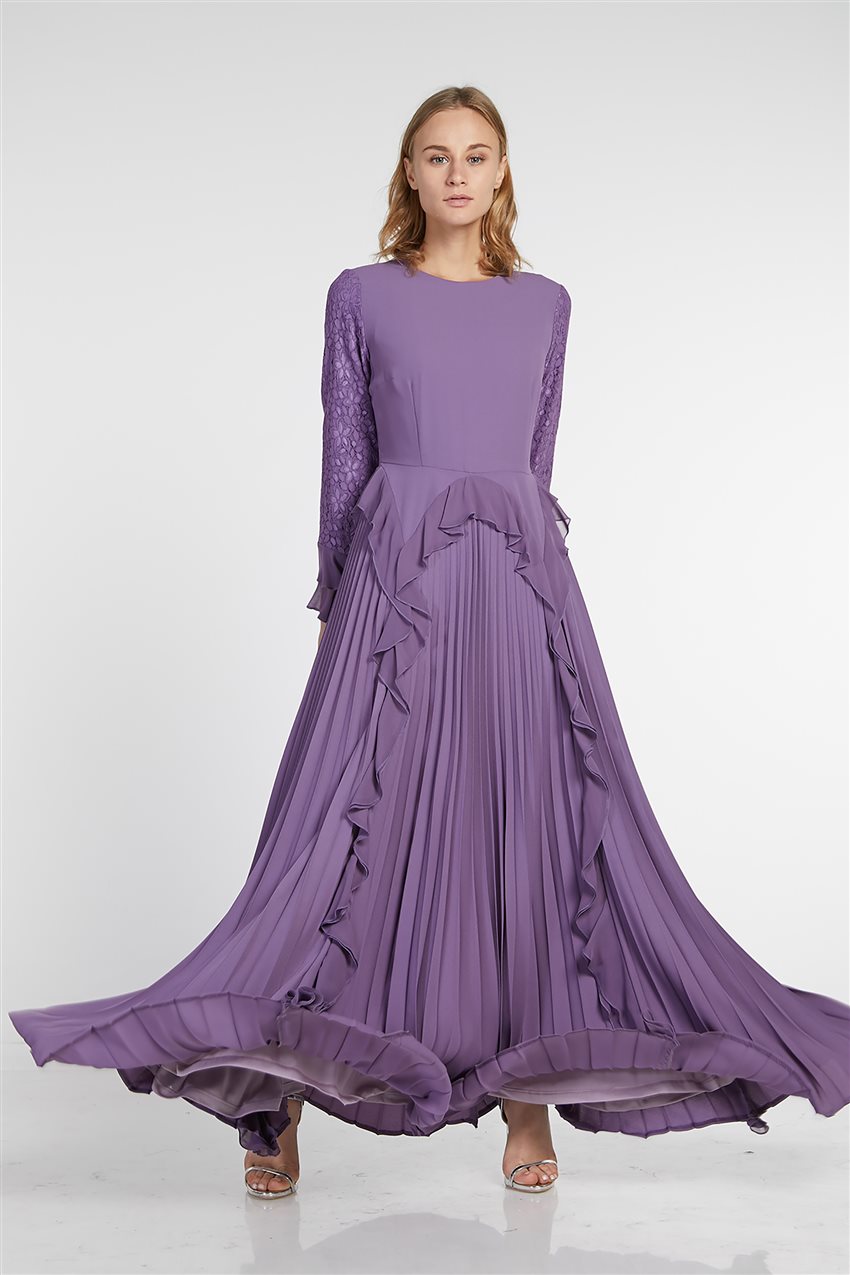 Dress-Lilac KA-B9-23047-16
