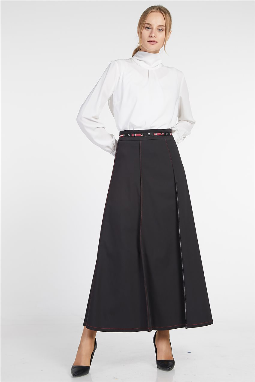 Skirt-Black KA-B9-12024-12