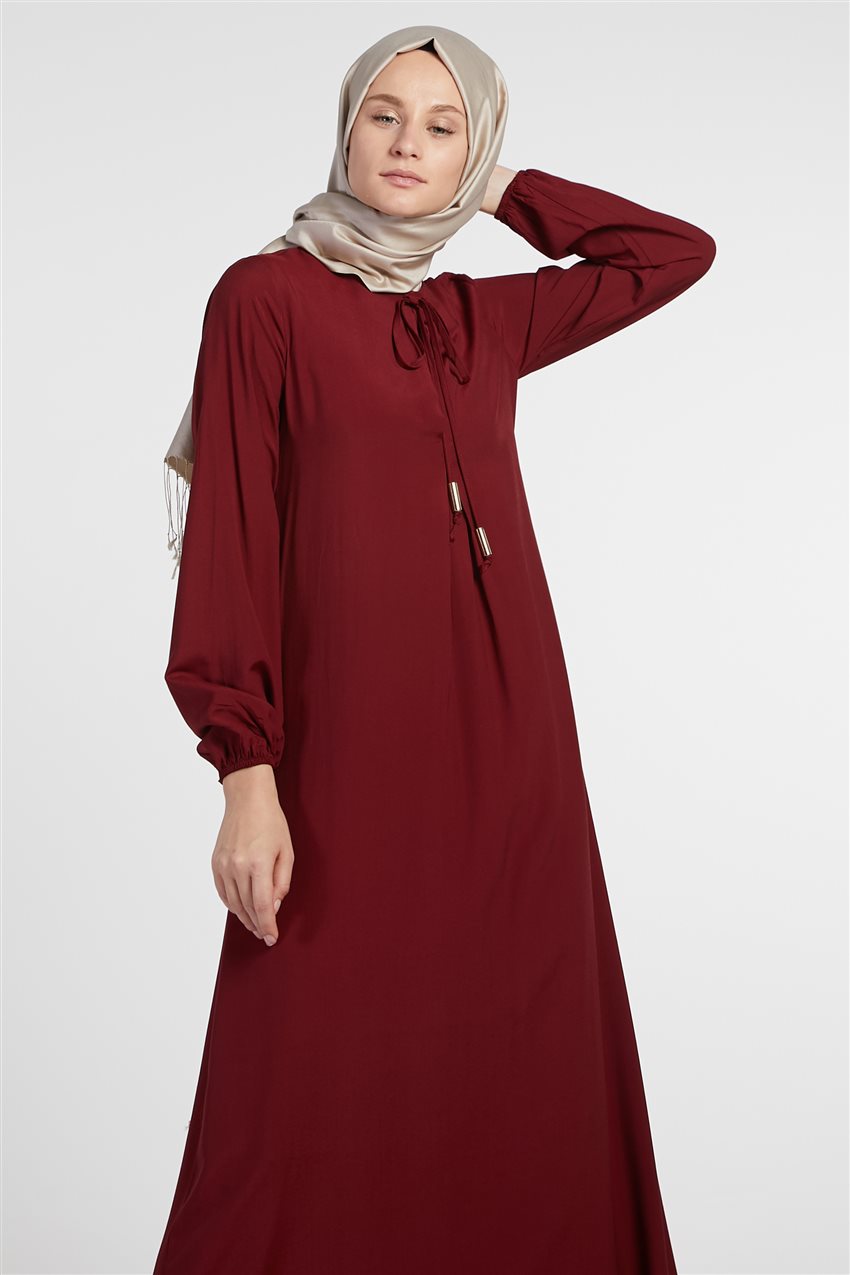 Dress-Claret Red US-0200-67