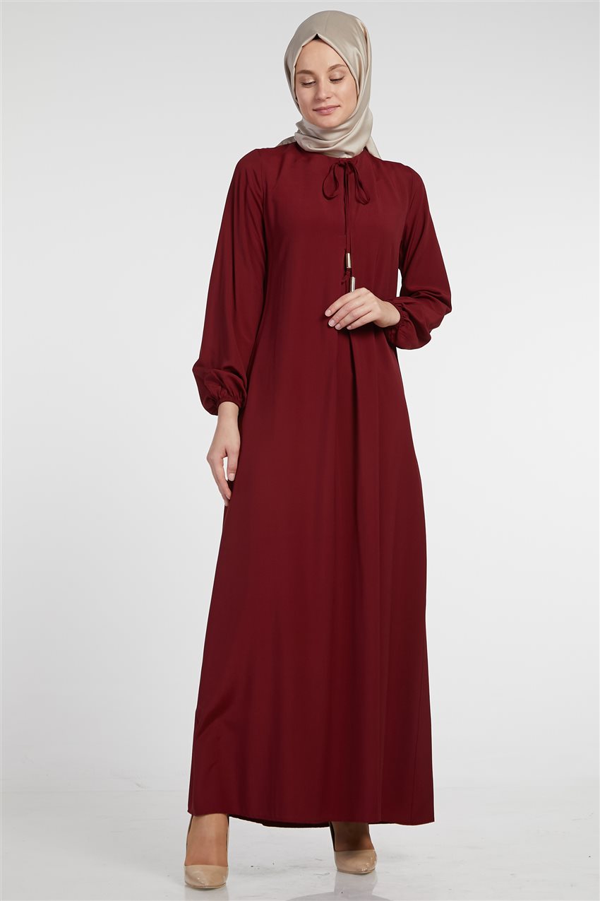 Dress-Claret Red US-0200-67