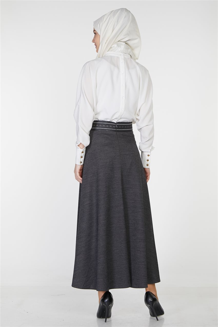 Skirt-Gray TK-Z8613-05