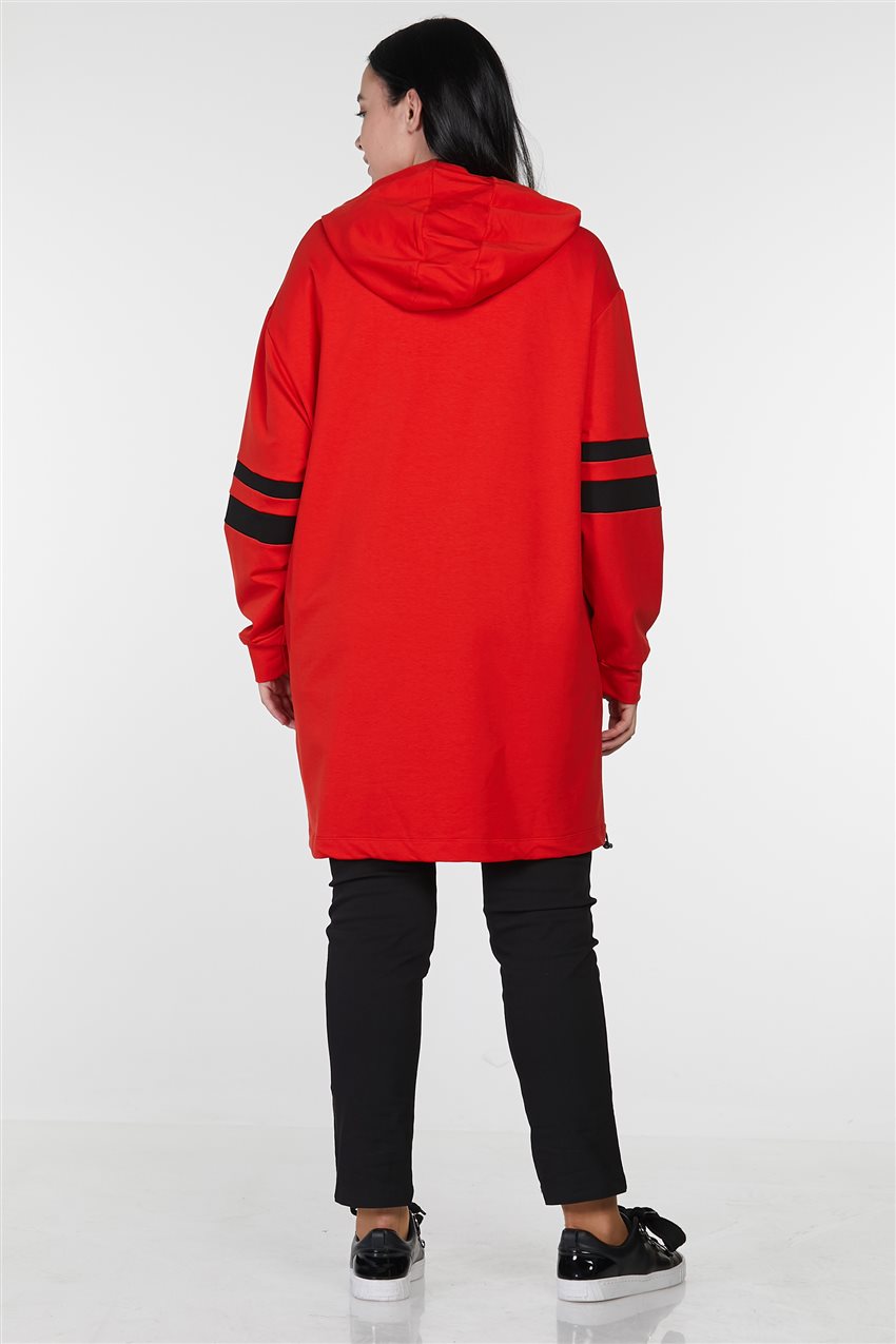 Sweatshirt-Kırmızı 19Y-MM21.0130-34