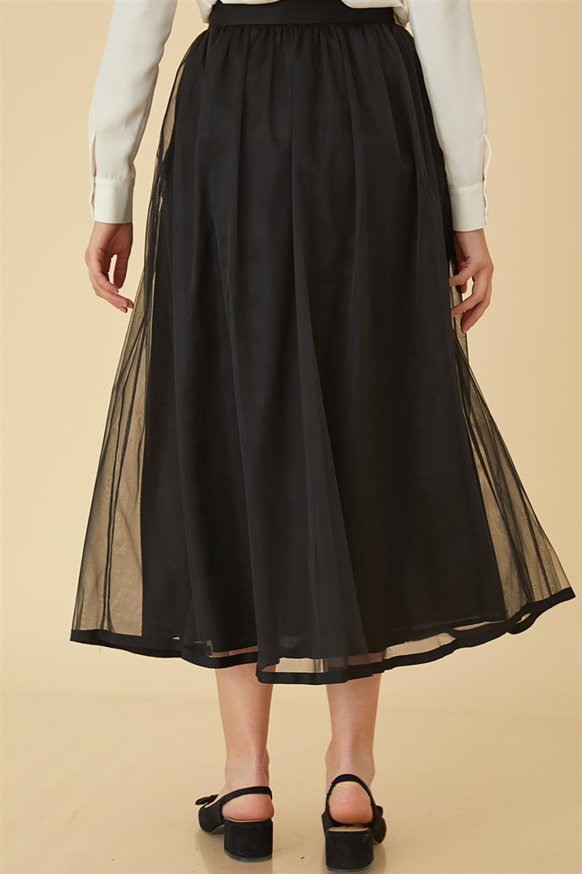 Skirt-Black KA-B9-12056-12