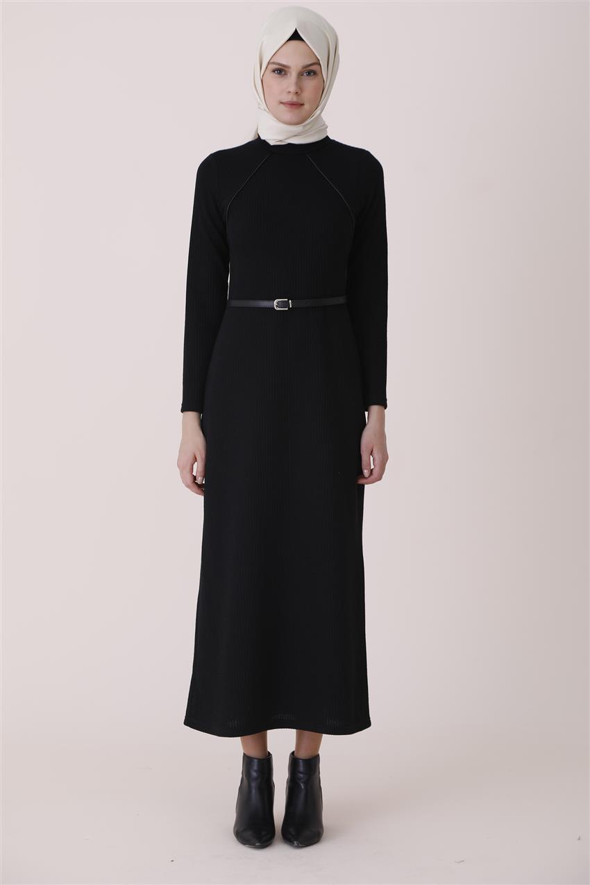 Siyah Elbise 1233-01
