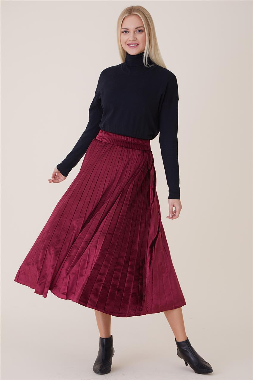 Skirt-Claret Red MS770-26