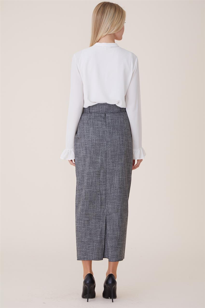 Skirt-Gray MS204-07