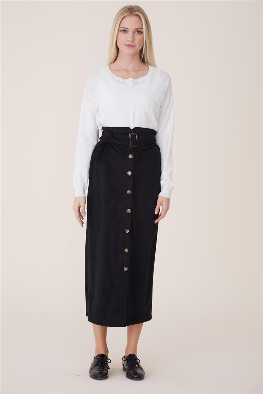 Skirt-Black MS219-12