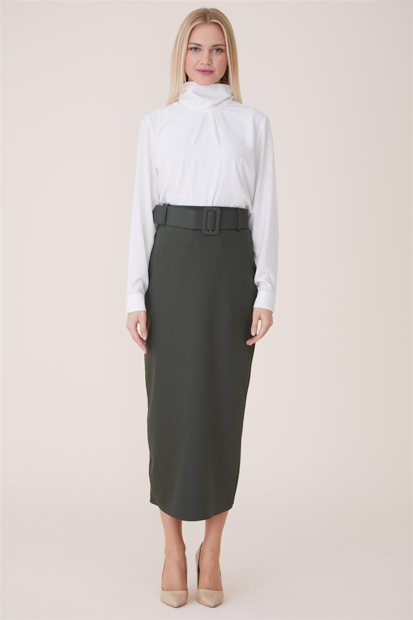 Skirt-Khaki MS927-21