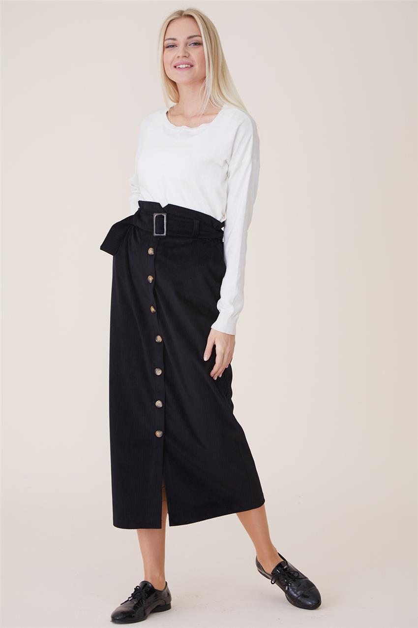 Skirt-Black MS219-12