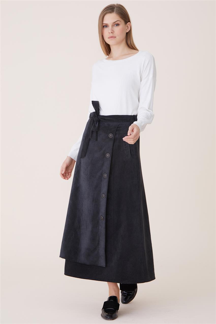 Skirt-Black 2698-01
