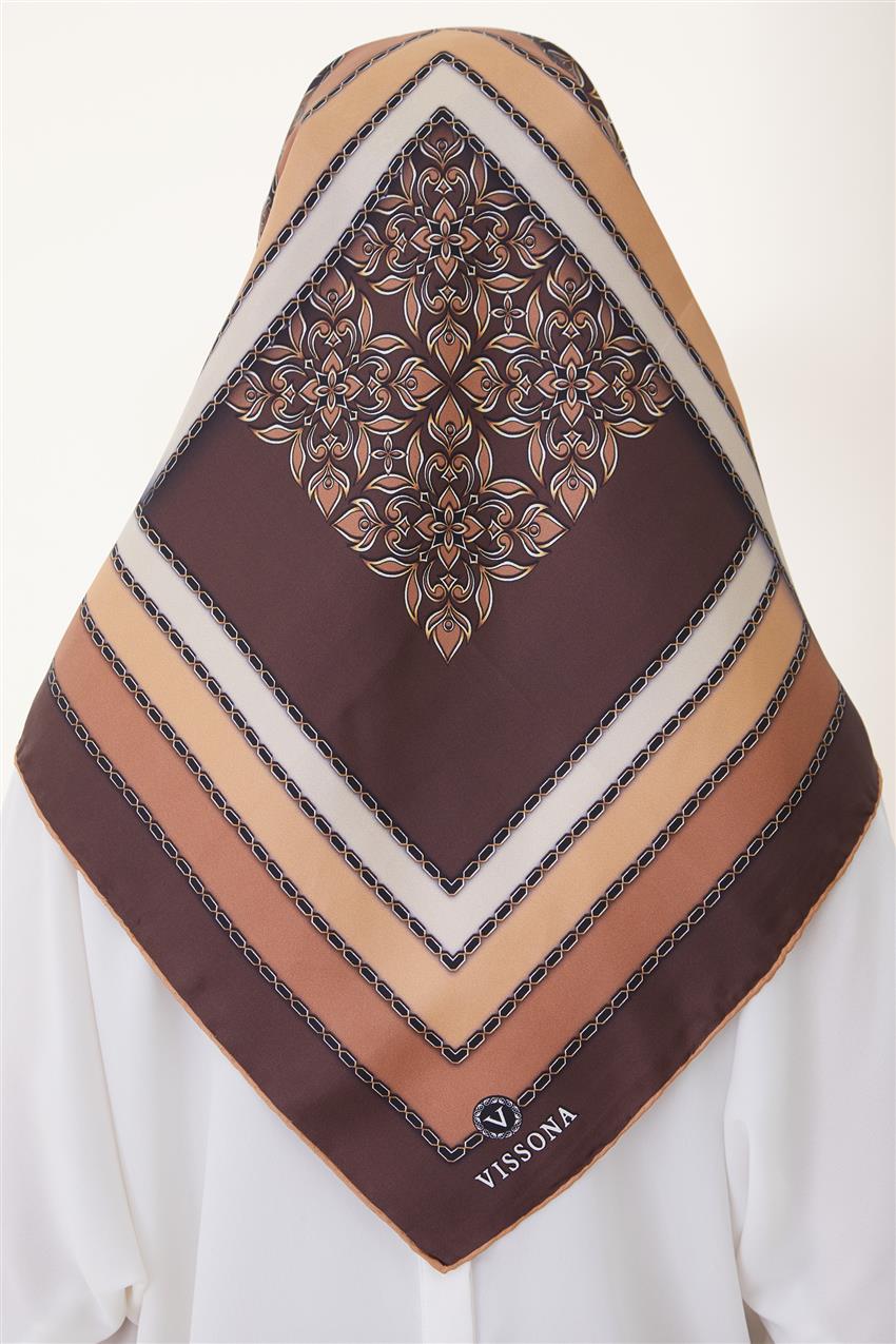 Scarf-Brown Gold 17100-6893