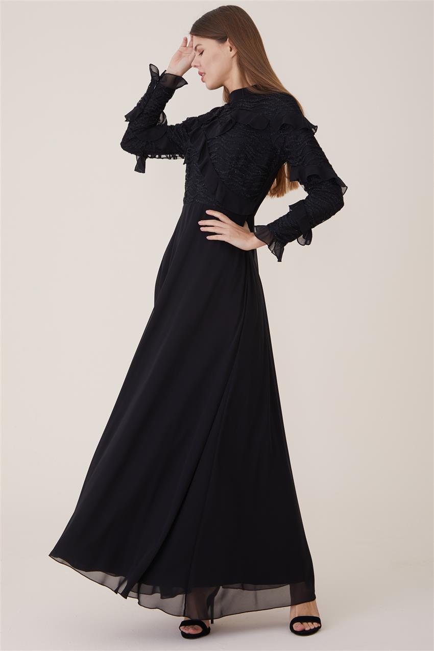 Siyah Elbise KA-A9-23030-12