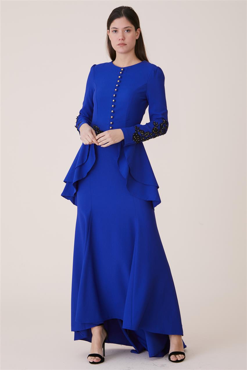 فستان سهرة فستان-أزرق غامق ar-3008-47
