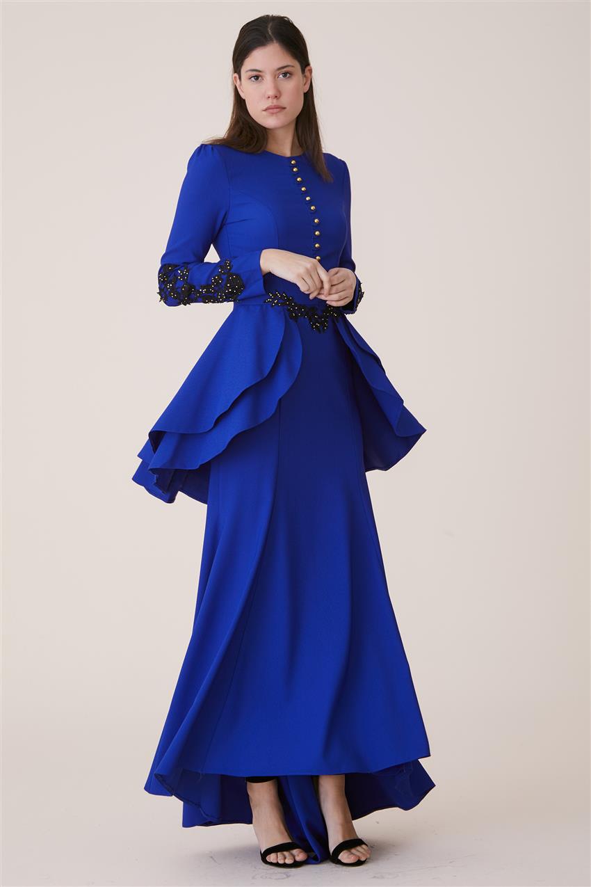 فستان سهرة فستان-أزرق غامق ar-3008-47