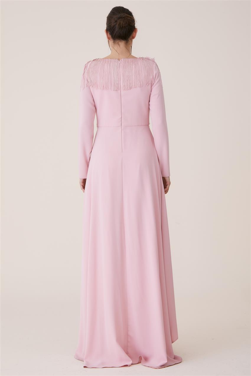 فستان سهرة فستان-لون البودرة ar-2188-41