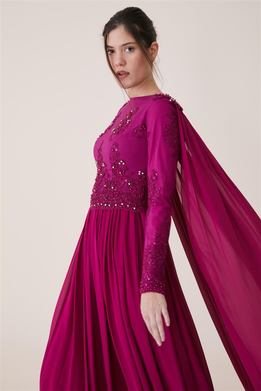فستان سهرة فستان-أرجواني ar-2140-45