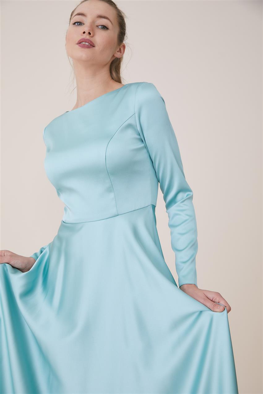 Evening Dress Dress-Aqua 2270-20