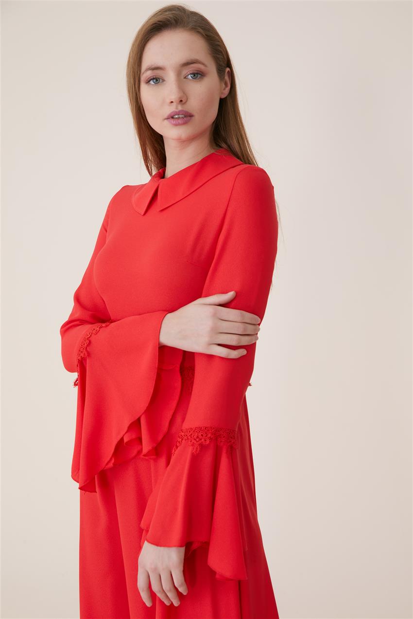 Evening Dress Dress-Red Z1179-11
