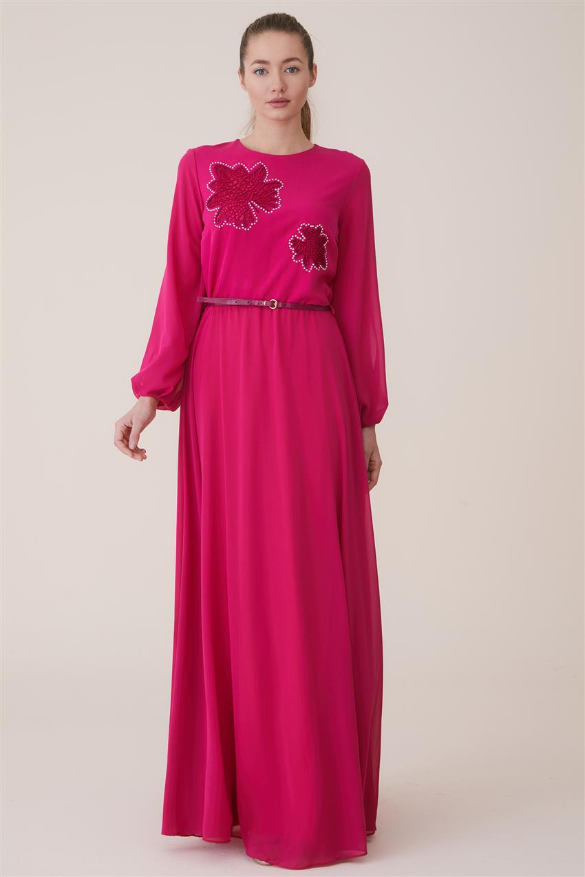 Evening Dress Dress-Fuchsia 2028-43