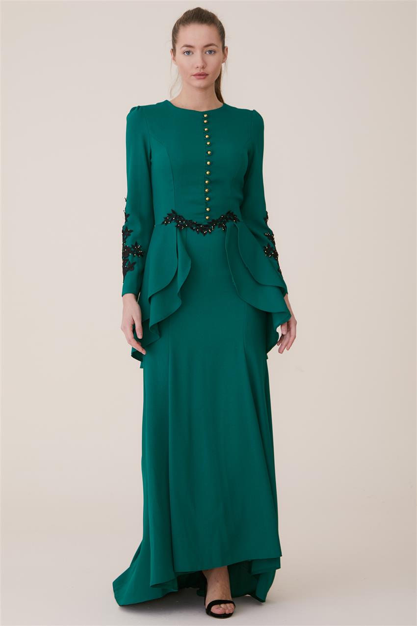 فستان سهرة فستان-أخضر ar-3008-21