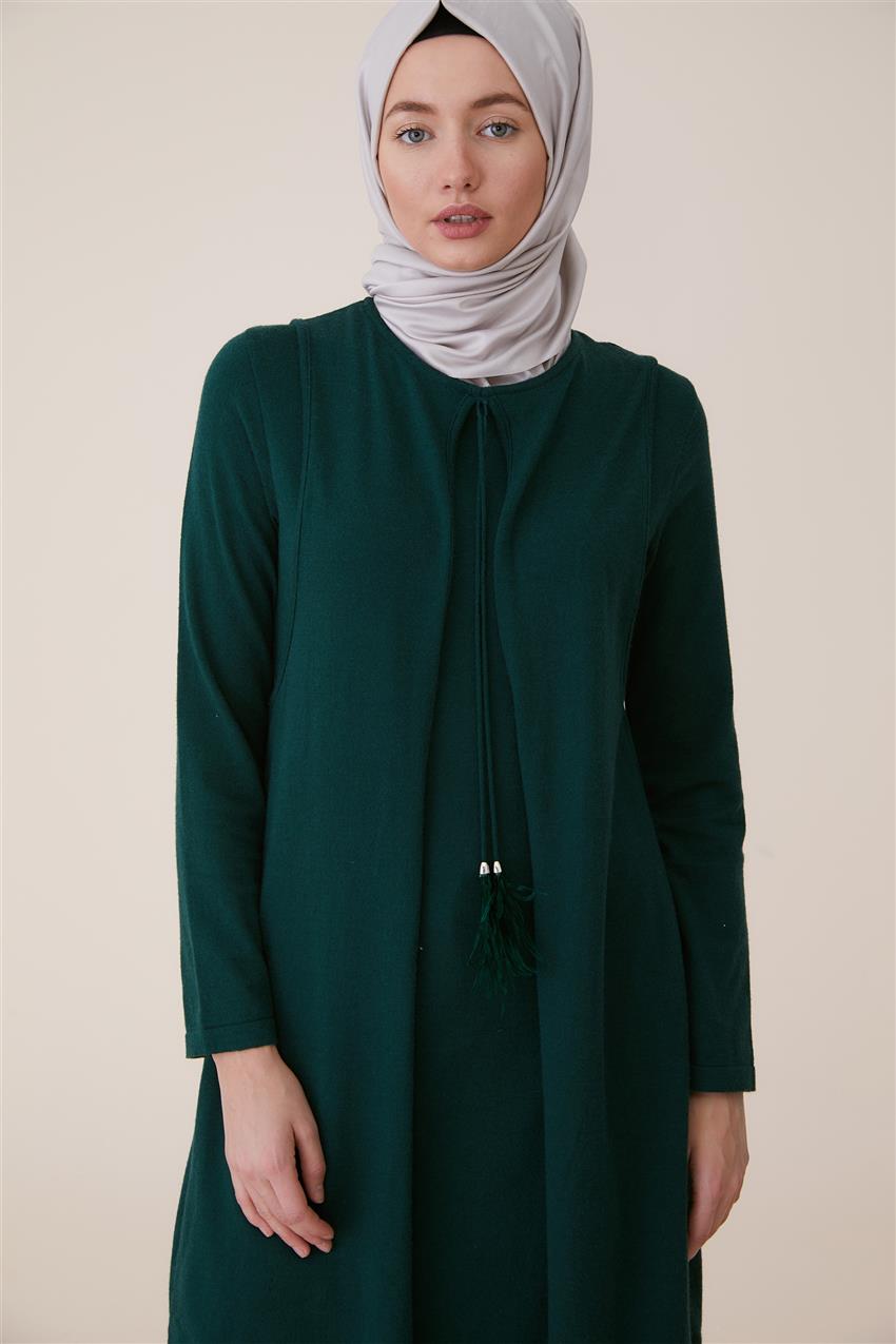 Knitwear Tunic-Green TK-L4056-22