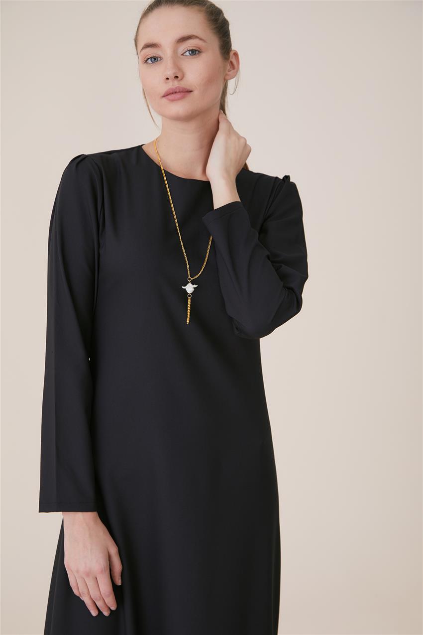 Siyah Elbise US-7004-01