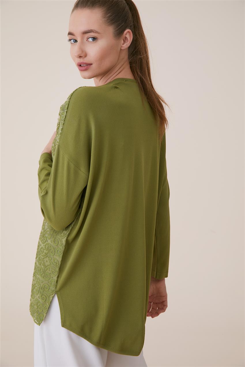 Knitwear Kazak-Green KA-A6-TRK10-25