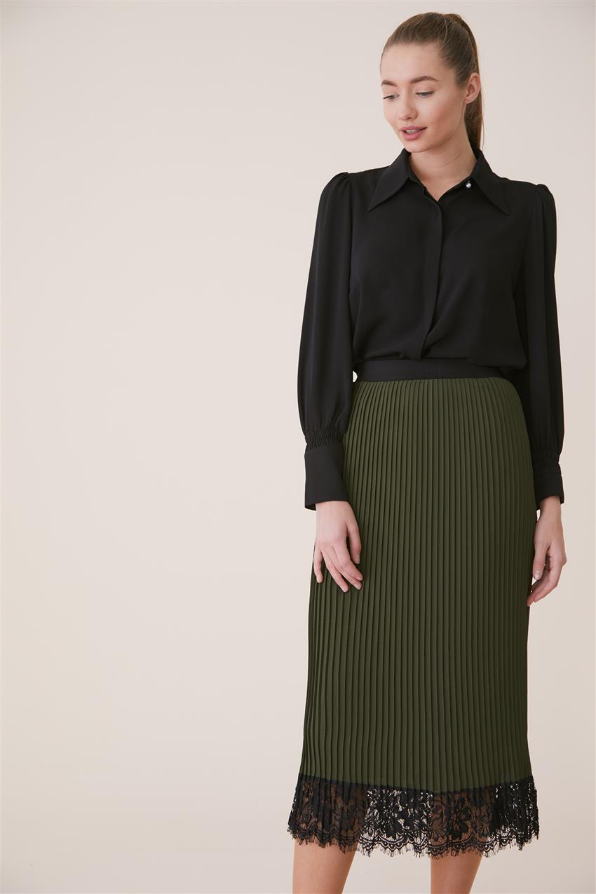 Skirt-Khaki BL2625-27