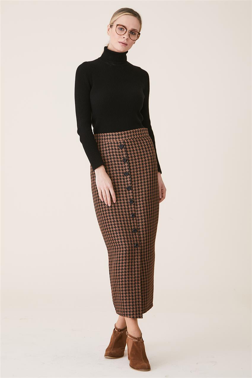 Skirt-Brown MS227-15