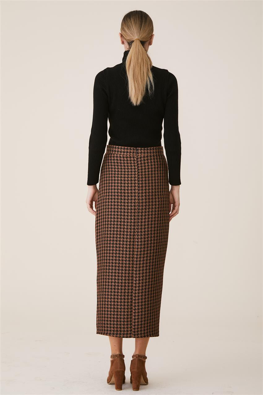 Skirt-Brown MS227-15