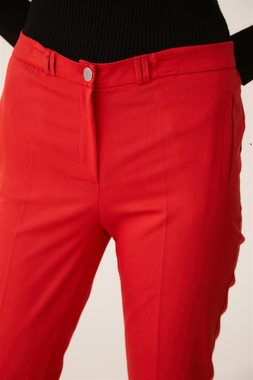 Belli Kırmızı Pantolon 9YB2749-34